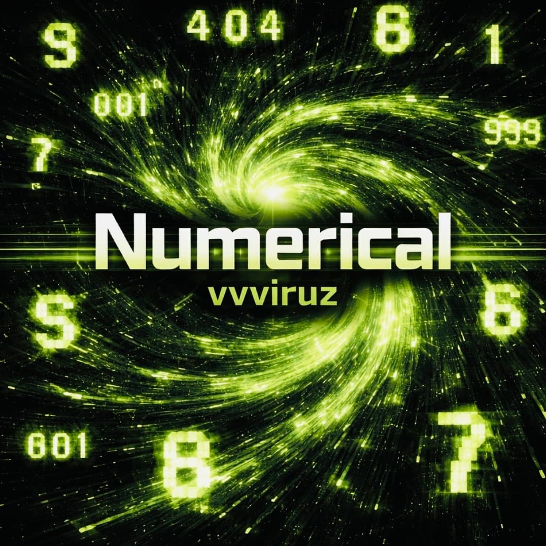 Numerical cover art